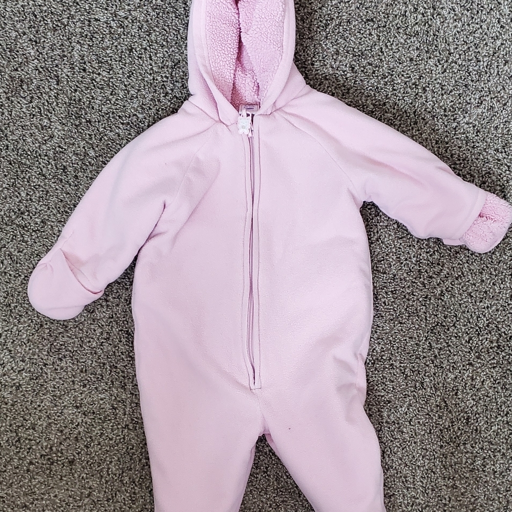 Cozy Pink Kids One Piece